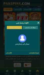 PAK Spin X login